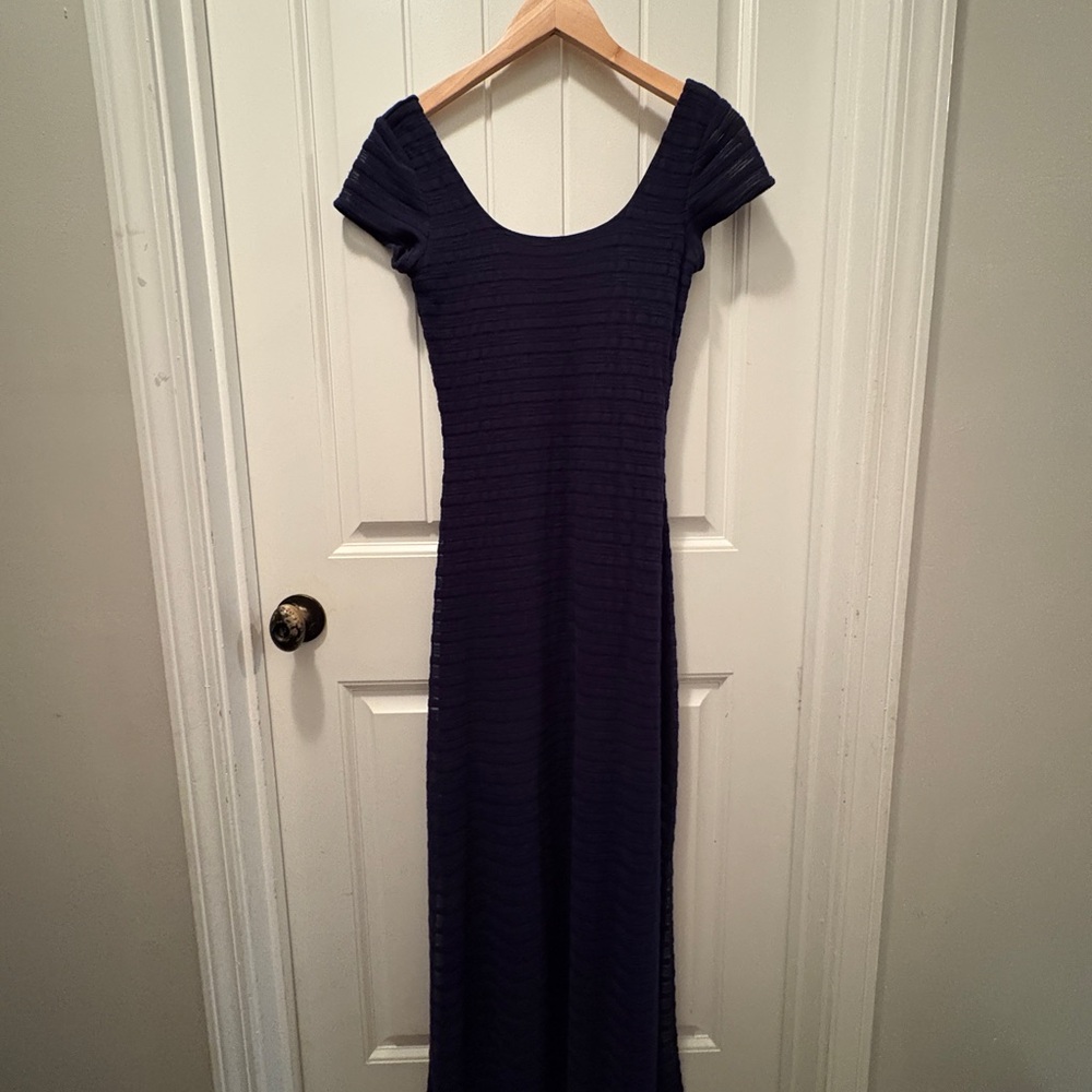 Lilly Pulitzer Deep Blue Maxi Dress